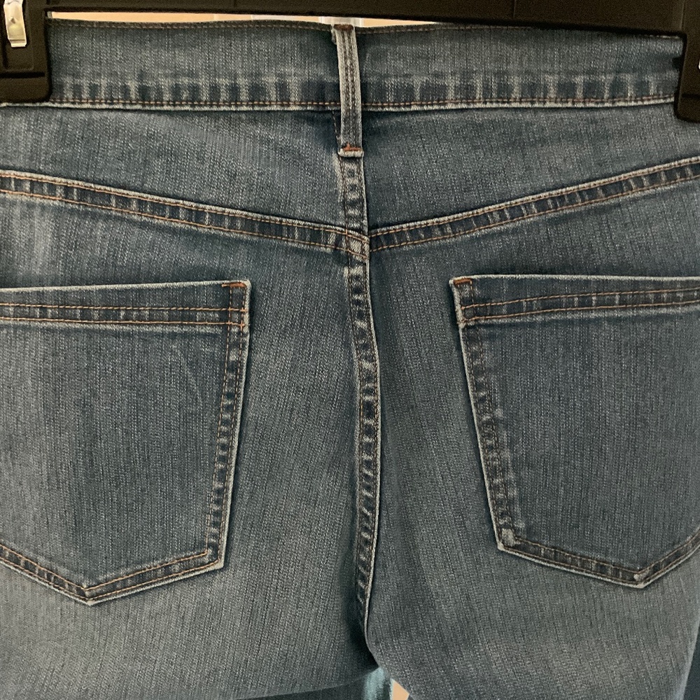 Old Navy Jeans Women’s (or Juniors) Blue Denim with Embroidered Heart Y2K - Picture 4 of 13